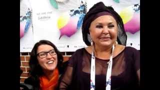 Eurovision 2013 Interview with Esma amp Lozano from FYR Macedonia [upl. by Nay987]