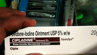 Cipladine ointment 5 povidone iodine ointment cipladine uses side effects cipladine ointment [upl. by Swane673]