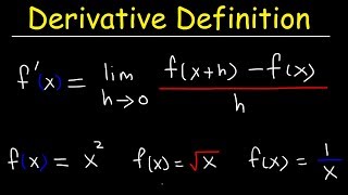 Definition of the Derivative [upl. by Otrebile]