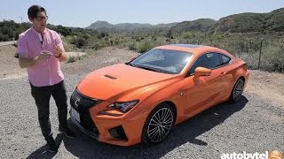 2017 Lexus RC F Test Drive Video Review [upl. by Legin652]