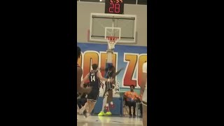 Kyrell Luc with one of the days best blocks [upl. by Carver]