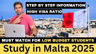 Study in Malta 2025 Affordable Study Abroad for Pakistani Students  Costs amp Visa Guide [upl. by Hamehseer]