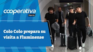 Cooperativa Deportes Colo Colo prepara su visita a Fluminense [upl. by Neelak]