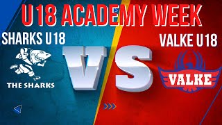 Sharks U18 Sink Teeth into Valke U18 at Rugby Academy Week 2022 [upl. by Glaser]