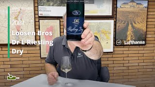 Wine Review Loosen Bros Dr L Riesling Dry 2021 [upl. by Krahmer]