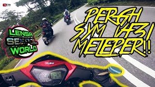 411 SYM VF3I MAIN CORNER LONGGOK Part 2 LSWvlog [upl. by Gnouhp]