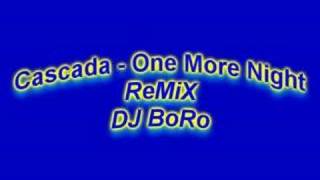 Cascada  One More Night ReMiX Chipmunk [upl. by Bernice193]