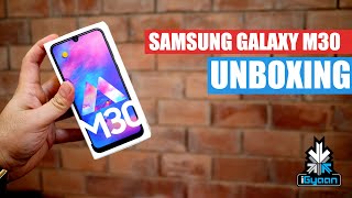 Samsung Galaxy M30 With AMOLED Display Unboxing And First Impressions [upl. by Bluefield]