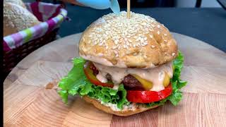 EASY BURGER RECIPE  FULL RECIPE [upl. by Noramac]