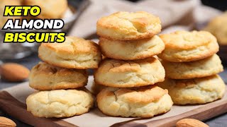 Keto Almond Biscuits  Easy LowCarb Baking [upl. by Reviel]