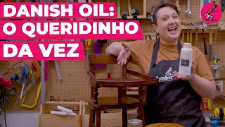 Como foi usar o DANISH OIL em um restauro  Lumberjills [upl. by Phene]