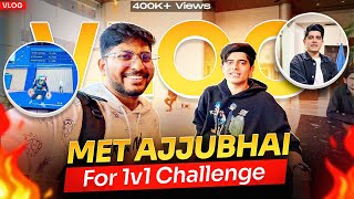 Met Ajjubhai ​⁠TotalGaming093  For 1vs1 Challenge In Real Life 😎  Munna Bhai Gaming Vlogs [upl. by Ventre]