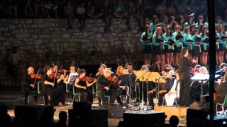 Carl Orff  Carmina Burana  O Fortuna  Corfu Old Fortress HD [upl. by Eart]