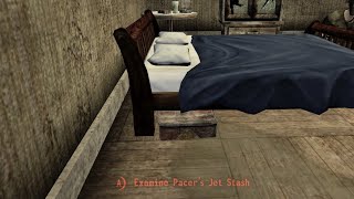 Did You Know About the Only Jet Stash Item in New Vegas Pacers Jet Stash Item Location [upl. by Nodlew]