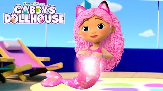 Gabby Becomes A Mermaid amp Goes To MermaidLantis  Full Episode  GABBYS DOLLHOUSE [upl. by Esmond]