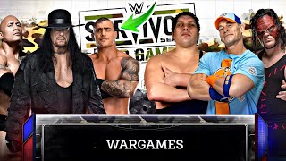 WWE 2K24 6 SUPERSTARS WARGAMES [upl. by Rexer]