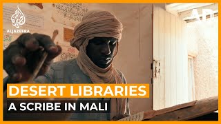 Desert Libraries A scribe in Mali  Africa Direct Documentary [upl. by Tarton]