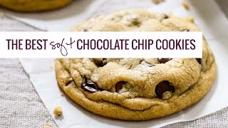 The Best Soft Chocolate Chip Cookies [upl. by Ahsercel]