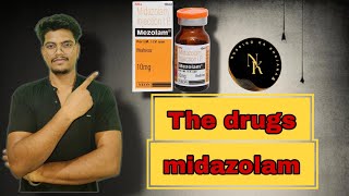 the drugs midazolam l pharmacology aiimsnorcetbatch aiimsnorcet aiimsnursingofficer [upl. by Zena]