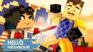 Minecraft HELLO NEIGHBOR  FACA QUENTE VS VIZINHO  EP 1 [upl. by Maag]