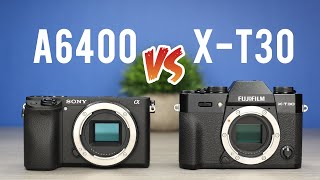 Sony a6400 vs Fuji XT30  WHICH IS BETTER FOR YOU [upl. by Ramsay934]