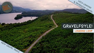 New Gravelfoyle Trails  Gravel Cycling The Lomond Loop [upl. by Ailero806]