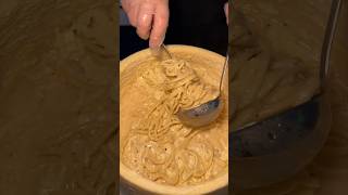 The PECORINO ROMANO CHEESE WHEEL PASTA from ROCCO’S OF ROC BEACH in Queens NYC DEVOURPOWER [upl. by Aivin]