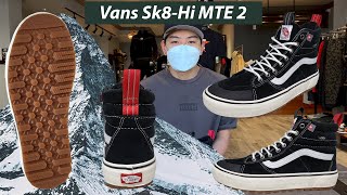 Shoe Village Reviews Vans Sk8Hi MTE 2 [upl. by Nemzzaj]