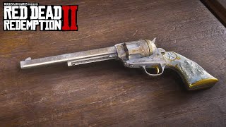 RED DEAD REDEMPTION 2  CATTLEMAN REVOLVER Weapons Customization amp Showcase [upl. by Ereynihc626]