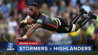 Stormers v Highlanders  Super Rugby 2019 Rd 15 Highlights [upl. by Nneb]