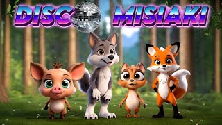 Koncert w magicznym lesie Wiewiórka i przyjaciele 🐿️Disco Misiaki 🐗🎶 piosenki dla dzieci [upl. by Eylk837]