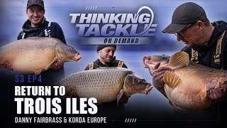 Korda Thinking Tackle OD 3 EP4 Danny Fairbrass HUGE CARP FISHING FRANCE 2020 [upl. by Schulein404]