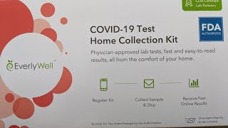 EverlyWell COVID19 SelfCollection Demo [upl. by Alodie]