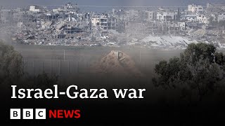 Israel says war in Gaza expected to continue throughout 2024 BBC News [upl. by Dorcea158]