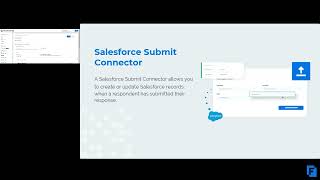 Salesforce Submit Connector  Demo [upl. by Aienahs]