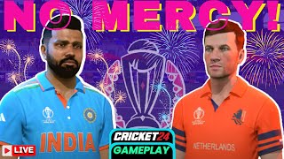 🔴LIVE Easy Peasy  IND v NED  cricket24 worldcup2023 indvsned [upl. by Yna]