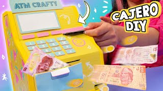 Haz un CAJERO AUTOMATICO en casa 💰🤪 Craftingeek [upl. by Amble]