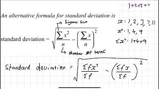 GCSE Statistics Calculating the Standard Deviation [upl. by Ted]