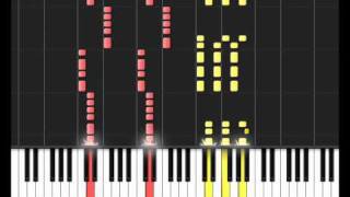 Hes a pirate  piano tutorial [upl. by Dnomaj]