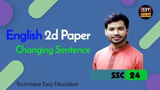 SSC 2024 I English 2nd Paper I Narration [upl. by Kimble]