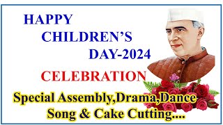 Happy Childrens Day Celebration2024  StXaviers High SchoolBharni  14112024 [upl. by Conlan]