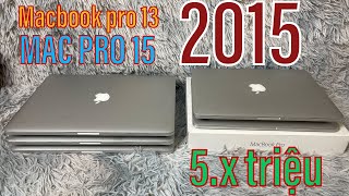 Macbook pro 13 15 inch 2015 qua sử dụng giá rẻ [upl. by Ehsom]