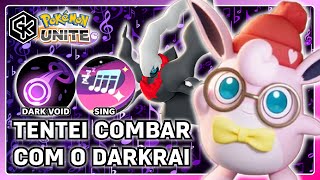 Dupla do Sono Wiggly e Darkrai  Pokemon Unite Wigglytuff Gameplay [upl. by Yerac]