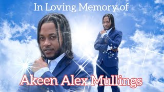 Akeem Alex Mullings Funeral Service [upl. by Enelcaj]