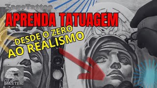 APRENDER TATUAGEM É FÁCIL aprenda desde o Zero ao REALISMO com o Curso Tattoo EXPERT  ZagoTattoo [upl. by Namrej]