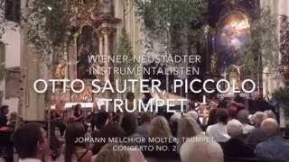 Otto Sauter Piccolo Trumpet and WienerNeustädter Instrumentalisten [upl. by Intruok169]