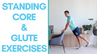 Standing Glute and Core Exercises For Seniors  More Life Health [upl. by Washburn]