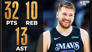 Luka Doncic Insanely Clutch Game 2 Performance PLAYOFFMODE  May 24 202 [upl. by Sibylla]