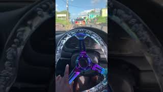 DRIVING AROUND WITH HEARTSHAPED STEERING WHEEL IN ST KITTS 🇰🇳 [upl. by Wolsniw]