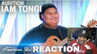 AMERICAN IDOL Iam Tongi quotMonstersquot Audition REACTION [upl. by Airdnax]